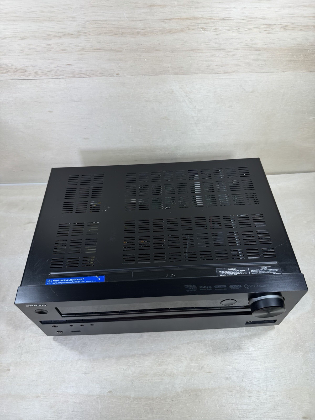 Onkyo TX-NR609 7.2 Channel Network THX Certified HDMI A/V Receiver (no remote)