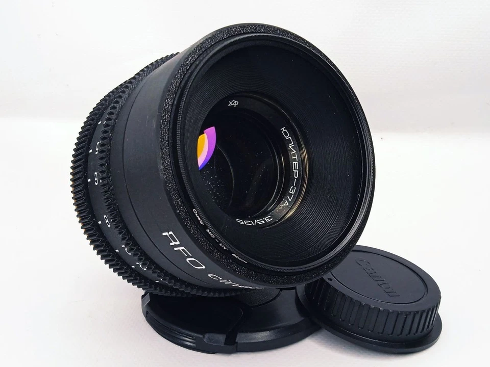 Jupiter 37A 135mm f/3.5 Rehouse Cine Mod Lens Canon EF mount 💙💛 - Image 2 of 4