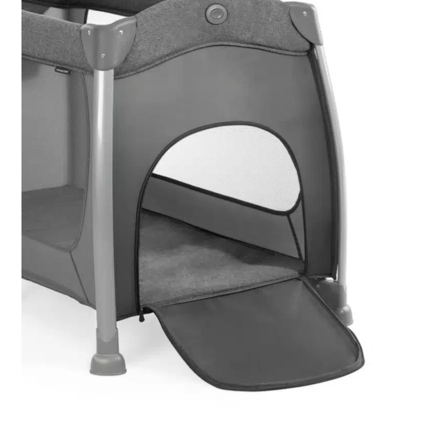 Hauck Sleep & Play Center 4 in 1Travel Cot In Melange Grey - Image 4 of 4