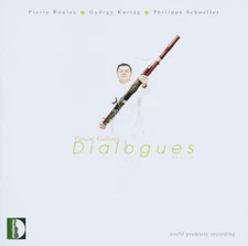 CD Pascal Gallois Gyor Kurtag Schoeller; Boulez Dialogues STR33625 Stradivarius