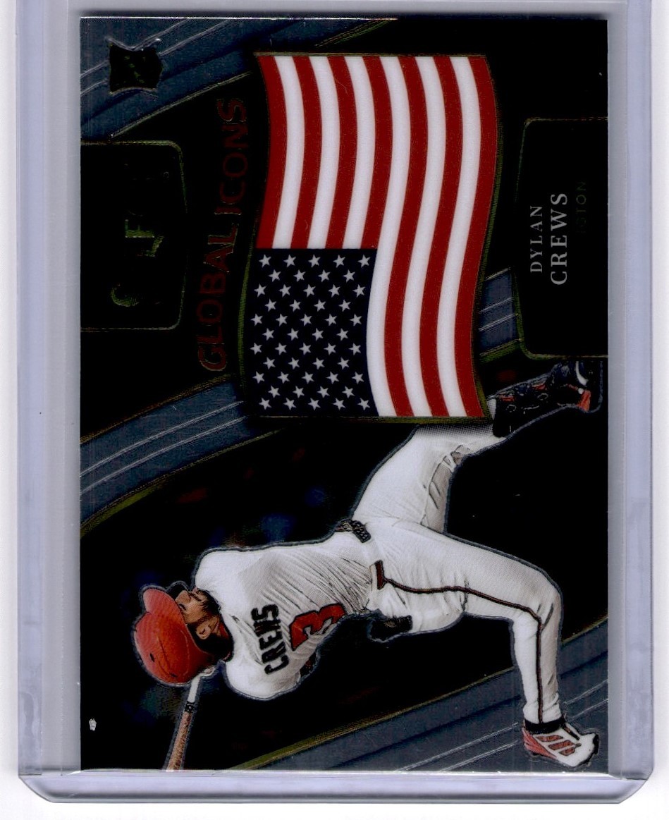2025 Panini Select Global Icons Dylan Crews RC Washington Nationals #14