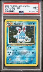 Azumarill 2/111 Neo Genesis Holo Rare 1st Edition