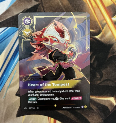 Riot Games LoL Heart of the Tempest 197/166 Legend Foil EN Kennen