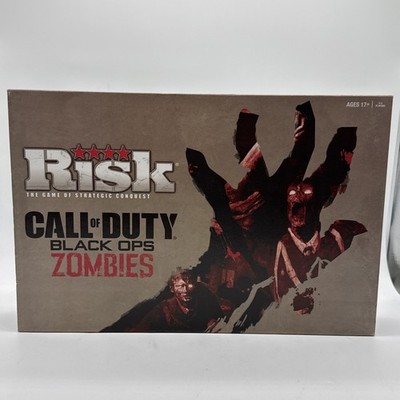 RISK Call of Duty Black Ops Zombies USAopoly Board Game Complete