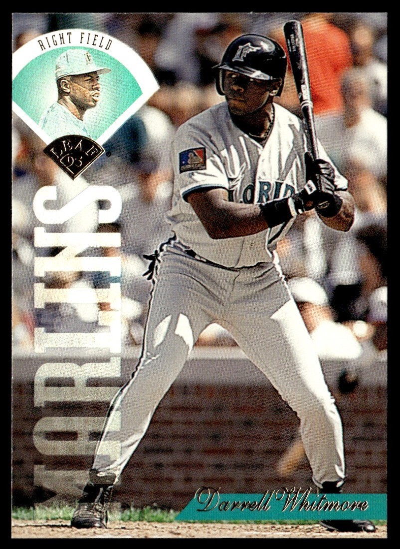1995 Leaf Darrell Whitmore Florida Marlins #95