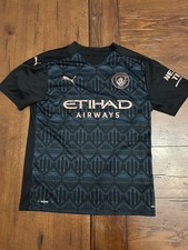 MANCHESTER CITY 2020-21 AWAY FOOTBALL SOCCER JERSEY PUMA PHIL FODEN #47 MEDIUM 