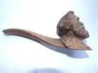 Antique Victor Hugo Man's Head Collectible Pipe