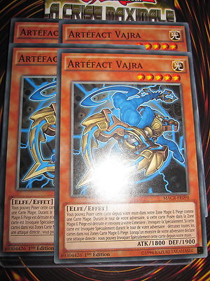 YU-GI-OH! COM ARTIFACT VAJRA MACR-FR094 PLAYSET (LOT OF 4 CARDS) NEW MINT ED1