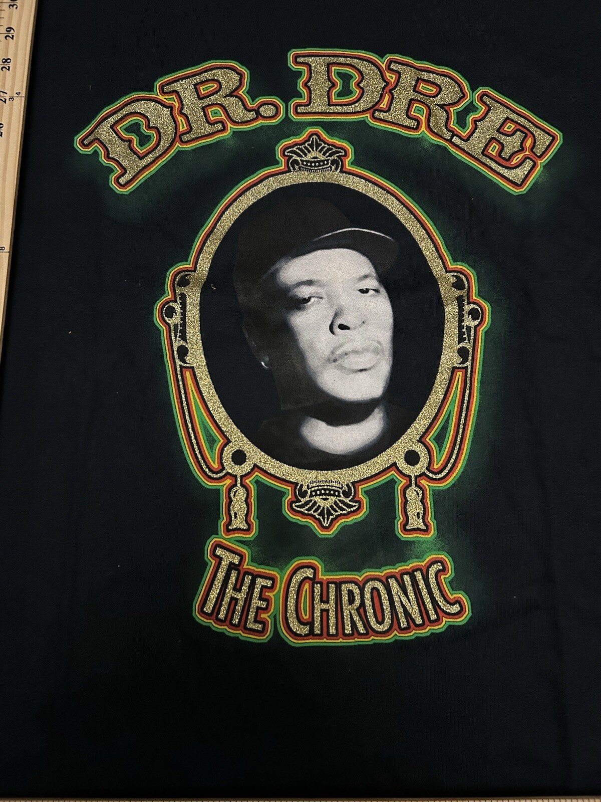 FILA Camicia classica Dr Dre The Chronic taglia (4XL) XXXXL alta record del braccio della morte