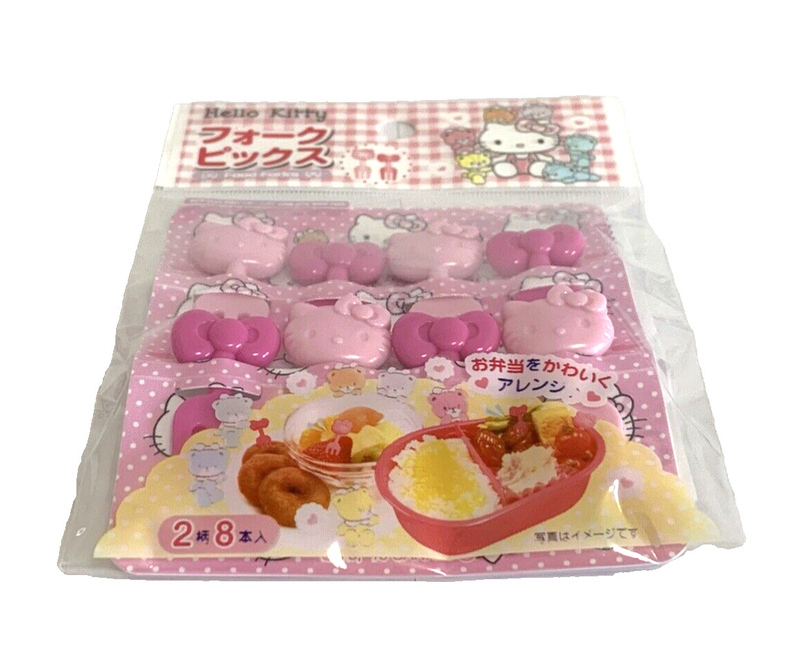 Daiso Japan Hello Kitty Sanrio Character Merchandise Bento Items  4-piece Set