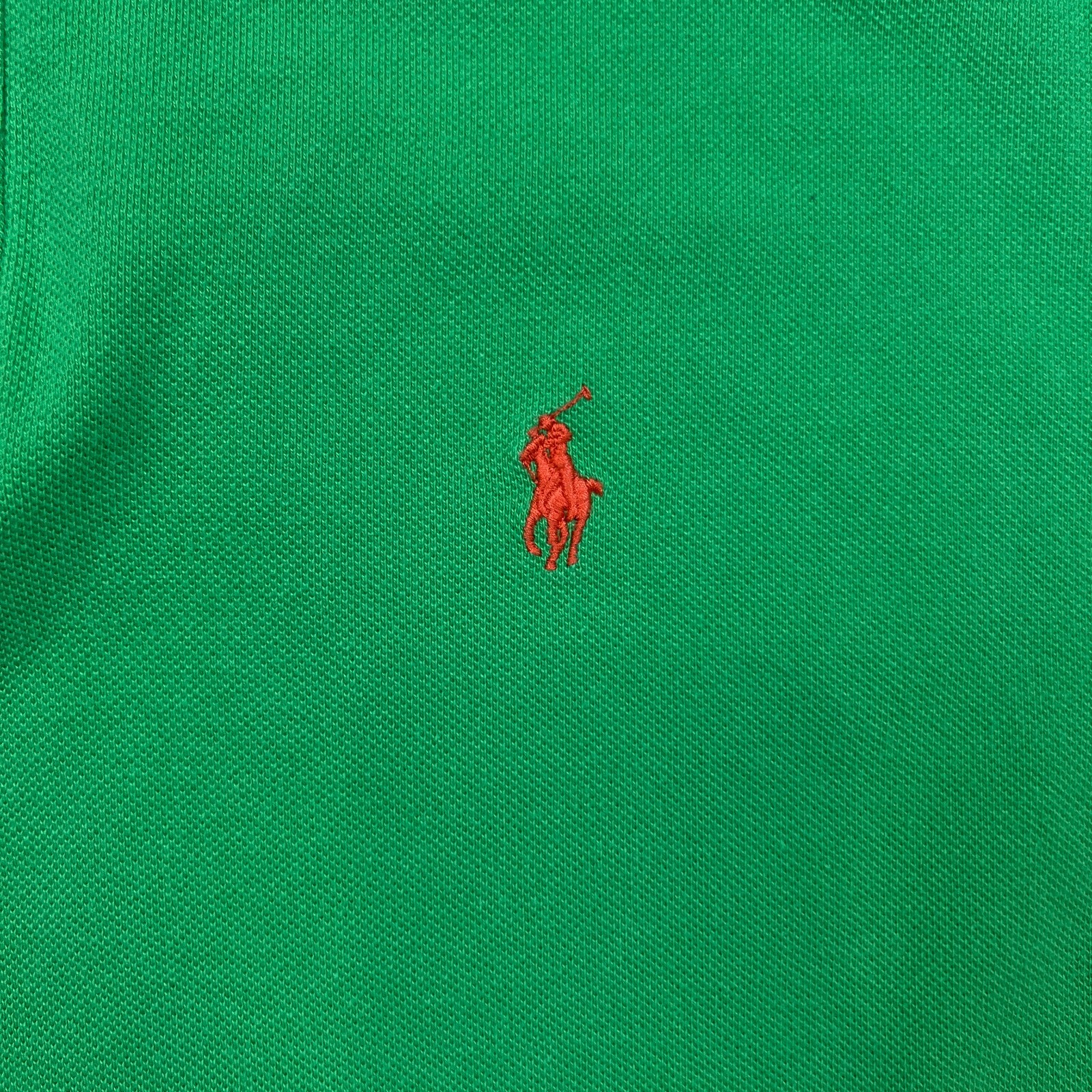Polo Ralph Lauren vintage anni 90 camicia uomo grande verde pony cotone casual preppy