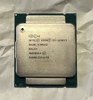 Intel Xeon E5 1650 V3 E5-1650V3 6x 3.5GHz SR20J 6 Core CPU Socket 2011-3