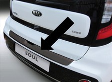 Ladekantenschutz schwarz für Kia Soul II 2.Generation ab facelift 10.2016-4.2019
