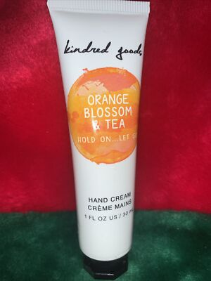 Kindred Goods Orange Blossom Tea Hand Cream Lotion Oz