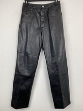 Wilsons Maxima size 6 Women  s Black Leather High Rise Pants