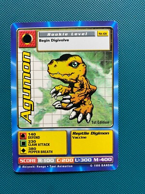 Digimon Digi-Battle ST Starter Deck Set 1st First Edition Singles