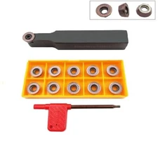 RPMT1204MOE-JS BP1125 inserts + SRDPN 1616H12 lathe External Turning Tool Holder
