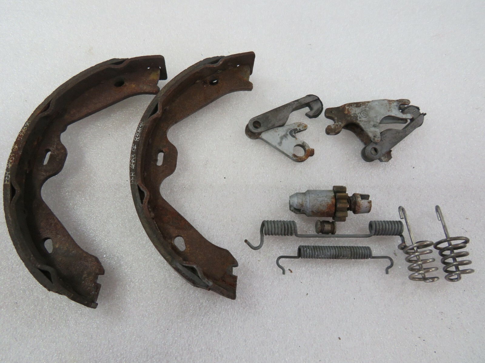 Ferrari FF, E-Brake Pads and Hardware, One Side Only, Used 
