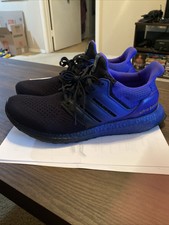 Pre owned Adidas UltraBoost boost DNA Black and purple Men Size 9.5 US FU9993
