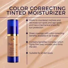 MakeSense MEDIUM DEEP Color Correcting Tinted Moisturizer Full Size Senegence