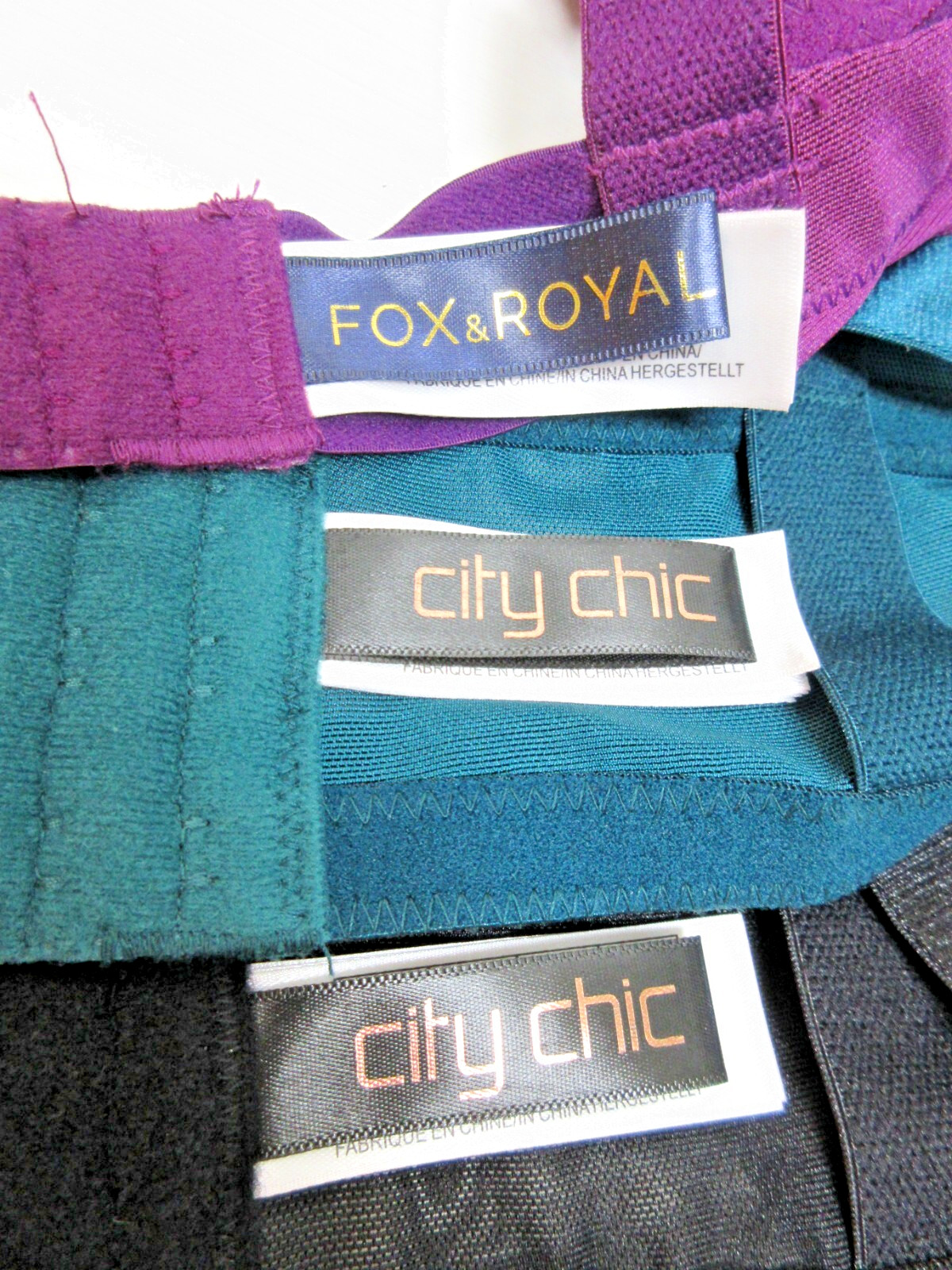 3 Queen Size Sexy Bodysuits Teddys City Chic + Fox & Royal