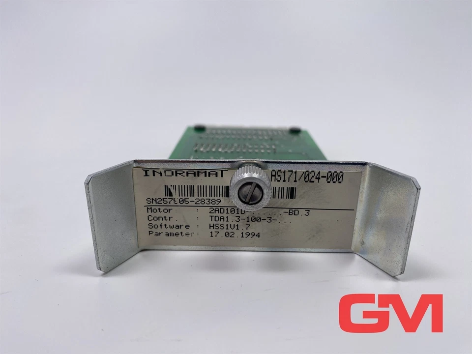 Indramat Programmiermodul AS171/024-100 programming module Software HSS1V1.7 - Bild 2 von 4