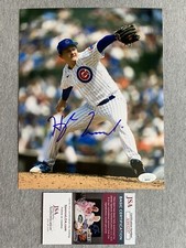 CHICAGO CUBS- HAYDEN WESNESKI AUTOGRAPH 8x10 ACTION PHOTO JSA AS93237