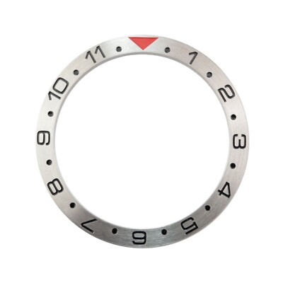 SI0111 SRP Turtle Re-issue Stainless Bezel Insert - DT Red
