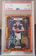 2023 Panini Prizm - Rookies Lazer Prizm #397 Will Levis (RC) PSA 9