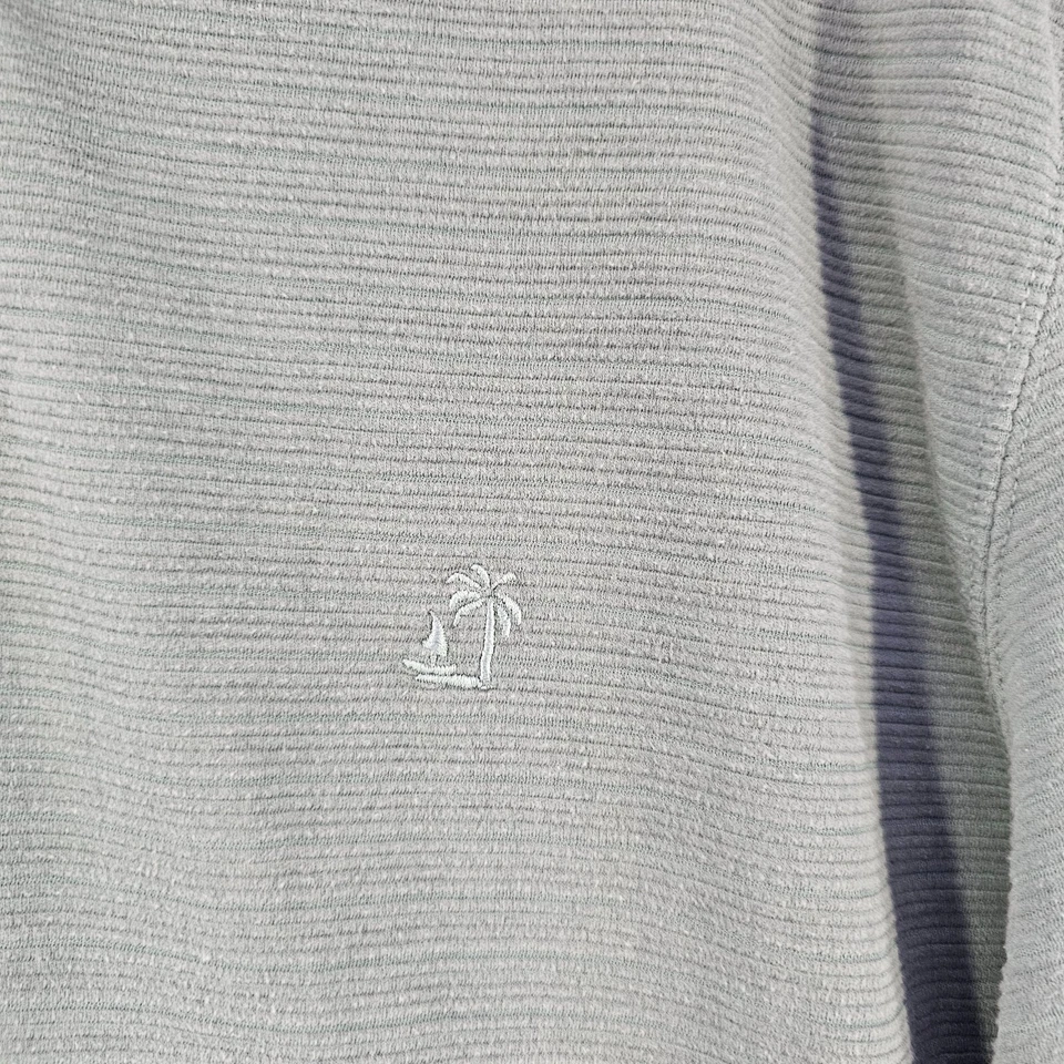 Trader Bay Shirt Mens XL Long Sleeve Polo Green - Image 3 of 4