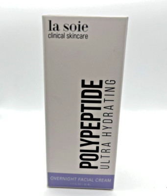 La soie  Clinical Skin Care POLYPEPTIDE Ultra Hydrating Overnight Facial   1.7Oz