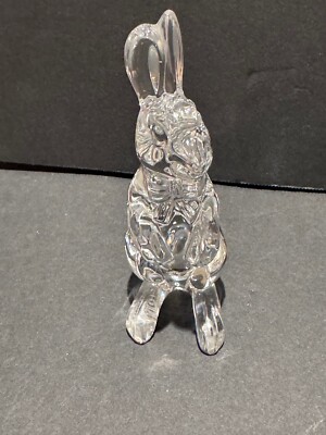 Vintage Waterford Crystal Rabbit Bunny Glass Figurine | eBay