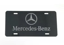 Mercedes Benz  Aluminium License Plate Highest Quality For All Vehicles
