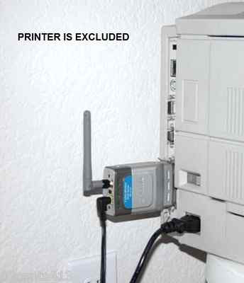 D-Link DP-311P Wireless Print Server (1 Centronics Port) 802.11b (11 Mbps) & AC