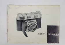 Vintage Kodak Retina IIIc Camera Manual / Instructions Booklet