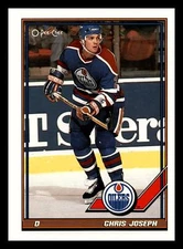 1991-92 O-Pee-Chee Chris Joseph #432 Edmonton Oilers NM-MINT