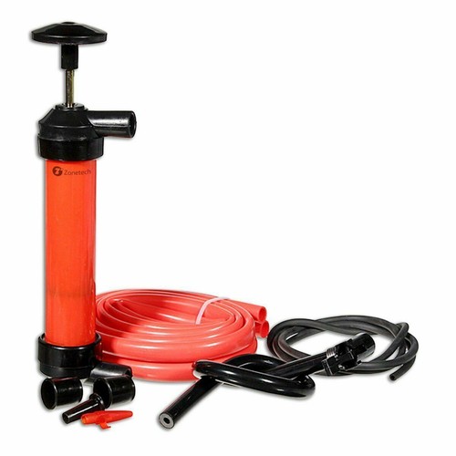 Zone Tech Siphon Pump Kit Transfer Oil Fuel Kerosene Gas Fluid Syphon Liquid eBay