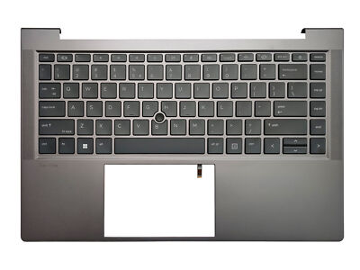 Laptop NEW FOR HP Dev One Palmrest Upper Case Cover Backlit US Keyboard