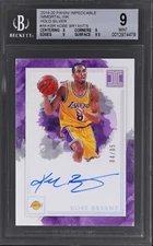 2019-20 Panini Impeccable Kobe Bryant Immortal Ink /5 Silver Auto BGS 9 Mint