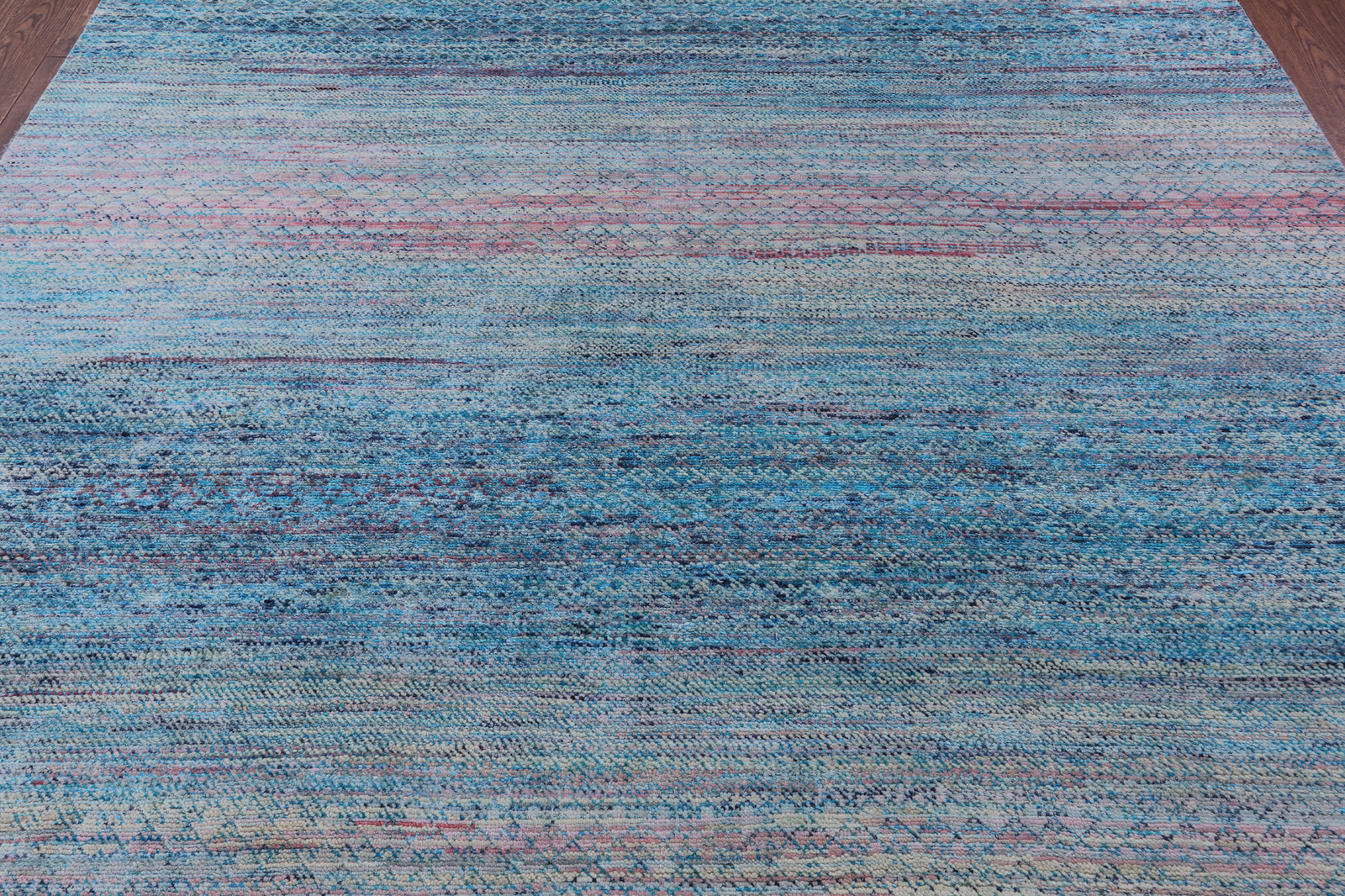 Savannah Grass Handmade Wool & Silk Rug 9' 0" X 11' 10" - Q20339