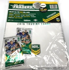 2016 ESP NRL TRADERS TRADING CARD OFFICIAL ALBUM (PAGES+FREE PACKS + ALBUM CARD)