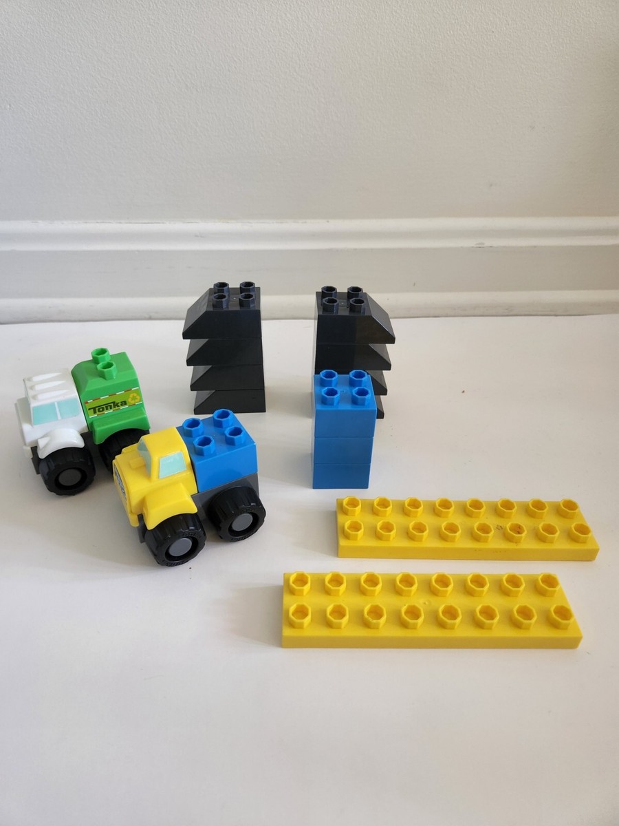 Amloid Kids Work Tonka Garbage Dump Truck with Blocks