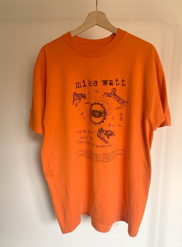 Vintage Band — 90' Mike Watt Minute T Shirt Foo Fight