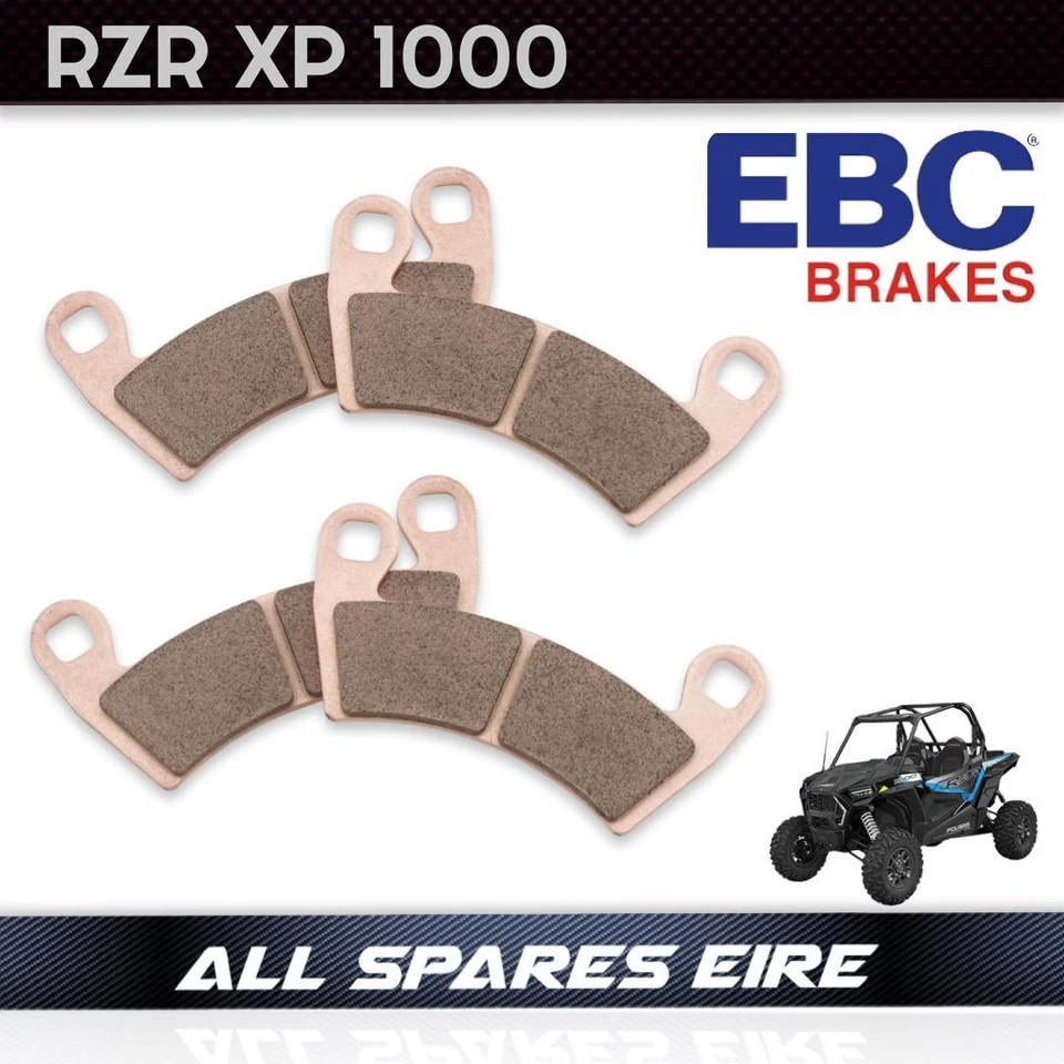 POLARIS BREMSSCHEIBENBELÄGE SATZ VORNE FÜR RZR XP 1000 EBC UK (2014-2024) - Bild 1 von 4