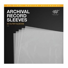 Mobile Fidelity Outer Archival Record Sleeves pack of 50