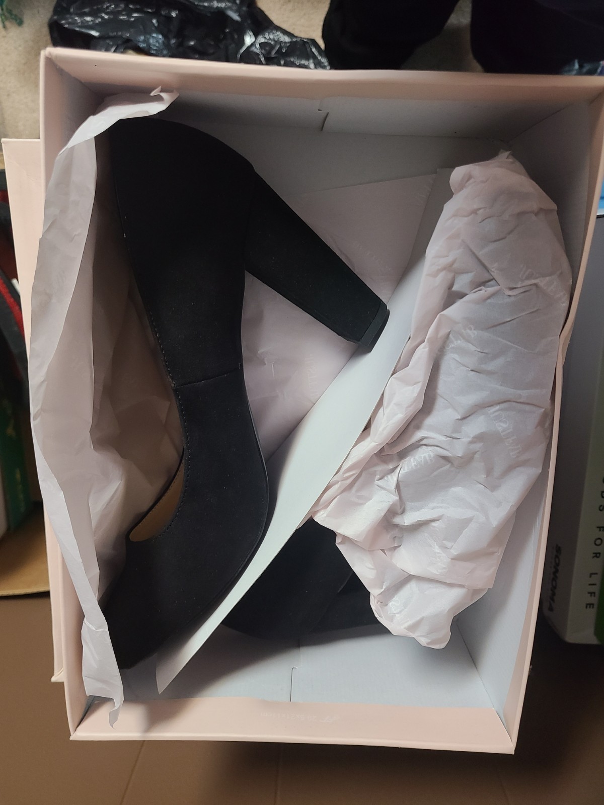 JustFab Pumps Lavinia Black US 11 Discontinued Heels