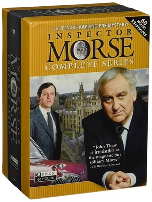 Inspector Morse Collection Complete Series 36 DVDs 3600 Minutes + 3 Bonus Sp...