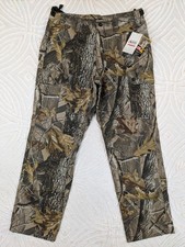 New Realtree Hardwoods Camo Cargo Hunting Pants Guide Series Size M 35x31