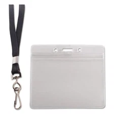 Advantus ID Holder/Lanyard Combo Pack (91132)