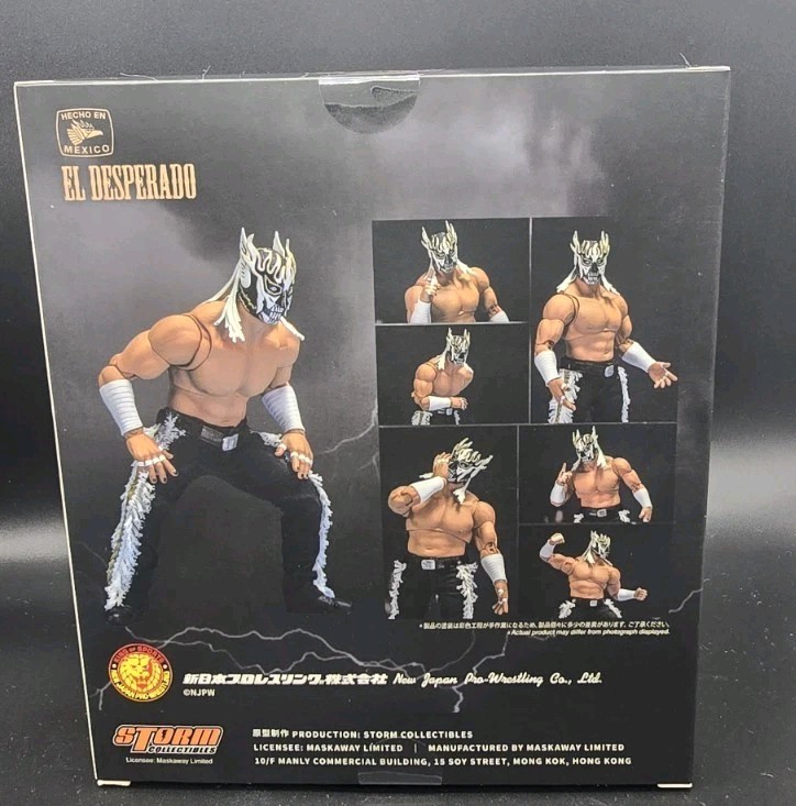 Storm Collectibles El Desperado NJPW Pro-Wrestling Figure | eBay